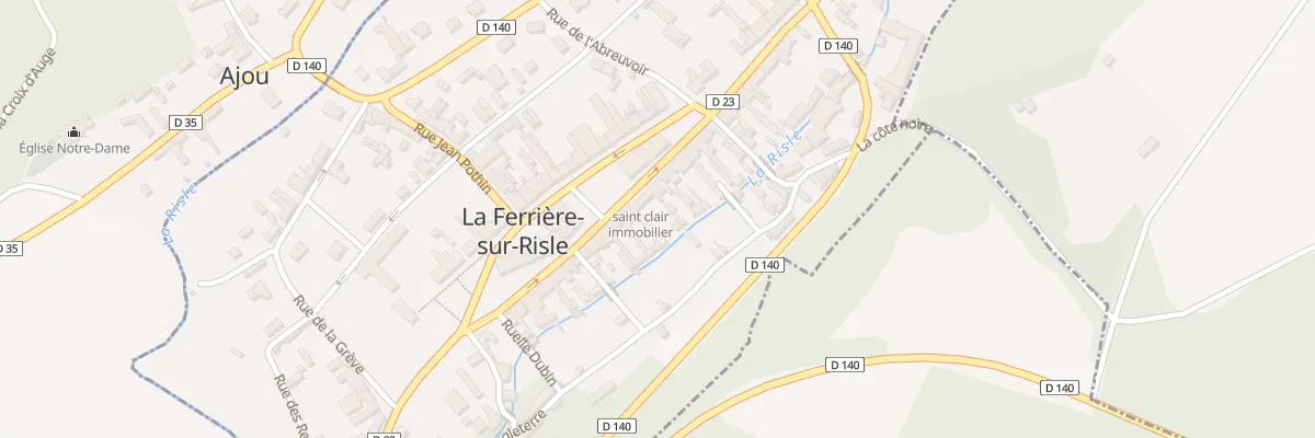 Plan du 34 Rue des Huchiers à La Ferrière-sur-Risle