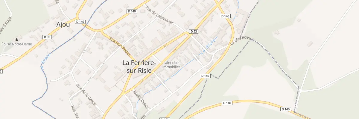 Plan du 36 Rue des Huchiers à La Ferrière-sur-Risle