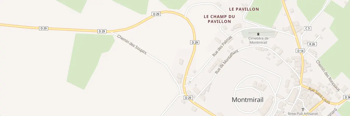 Plan du 5510 Le Champ de la Ville à Montmirail