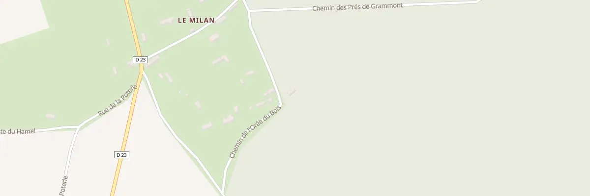 Plan du 1 Che de l’Oree du Bois au Noyer-en-Ouche