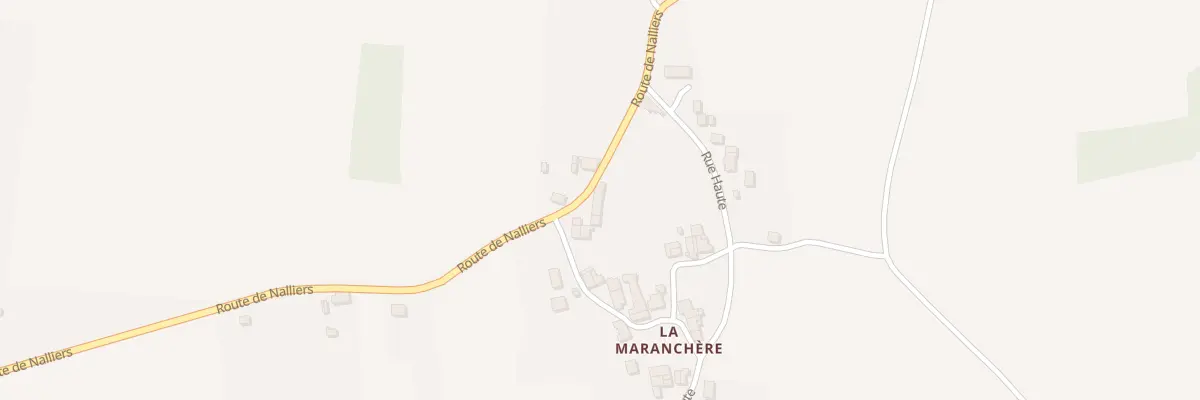 Plan du 5130 La Maranchere à Paizay-le-Sec