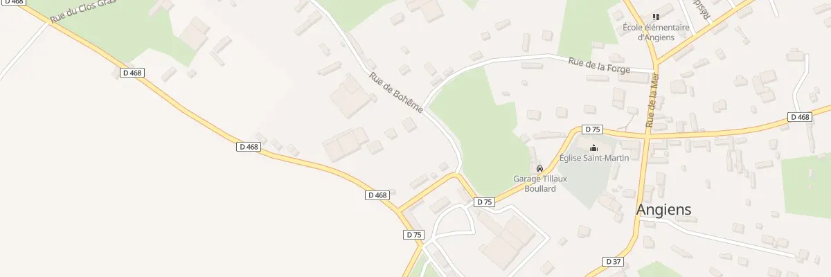 Plan du 67 Rue de Boheme à Angiens