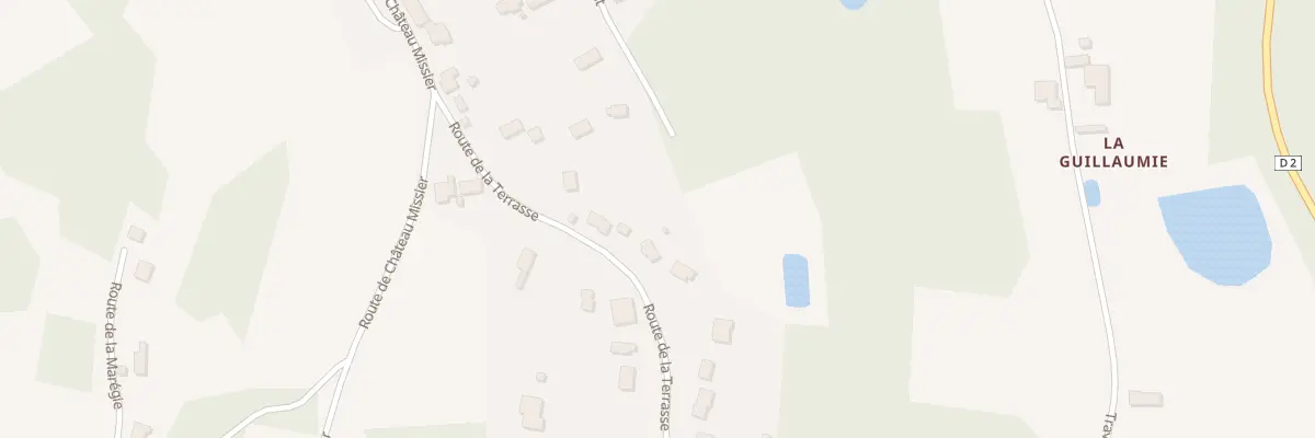 Plan du 242 Che du Pouronlet à Sanilhac