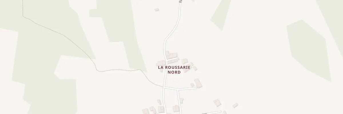 Plan du 233 La Roussarie Nord à Milhac-de-Nontron