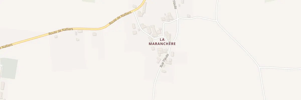 Plan du 5152A La Maranchere à Paizay-le-Sec