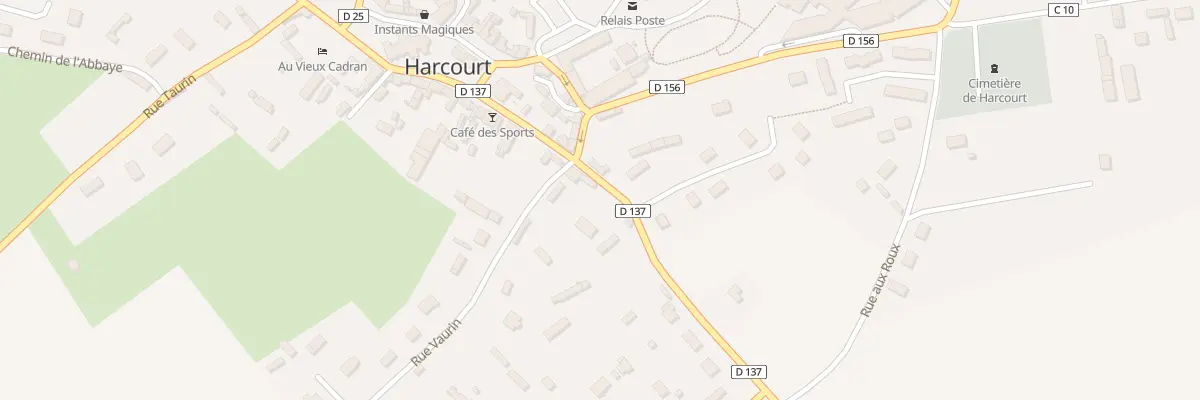 Plan du 29 Harcourt à Harcourt