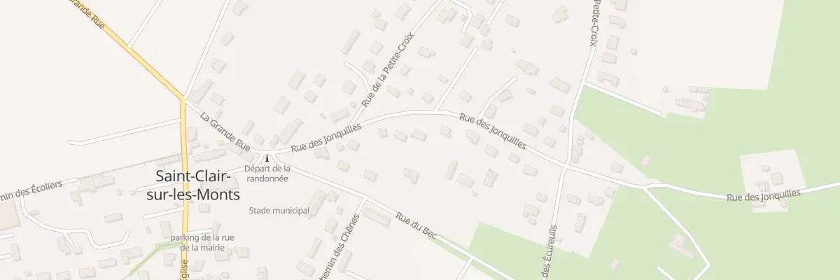 Plan du 152 Rue des Jonquilles à Saint-Clair-sur-les-Monts