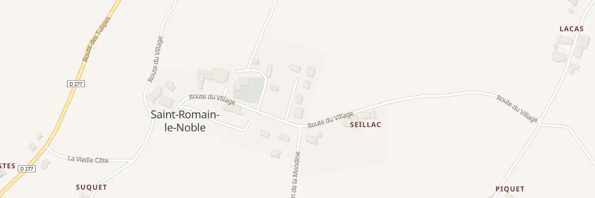 Plan du 9999 Lot Joseph Villane à Saint-Romain-le-Noble