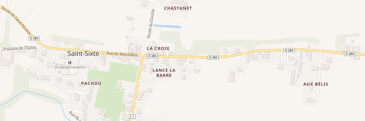 Plan du 5065 Lance La Barre à Saint-Sixte