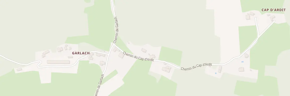 Plan du 1 Che du Cap d’Ardit à Latoue