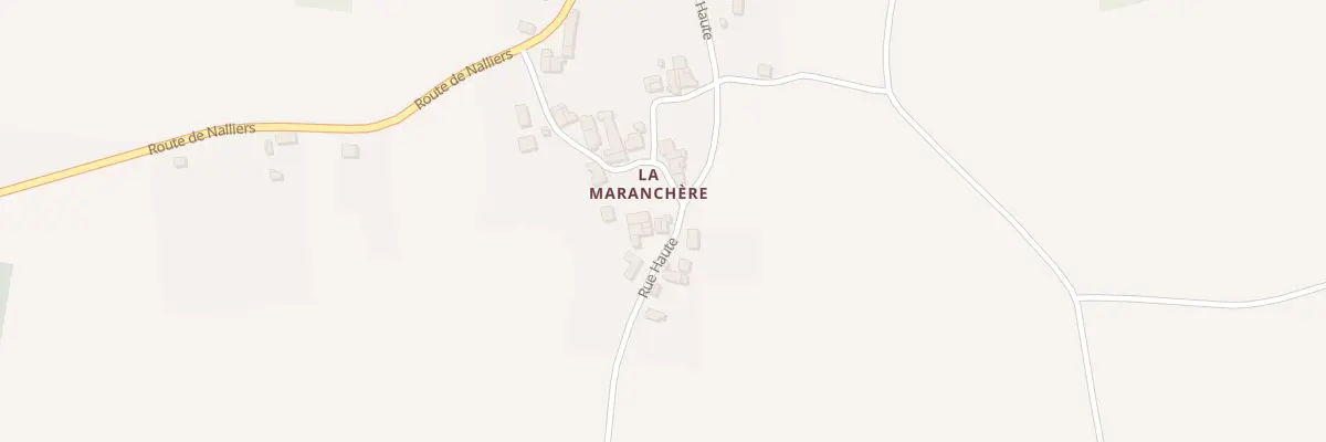 Plan du 7 La Maranchere à Paizay-le-Sec