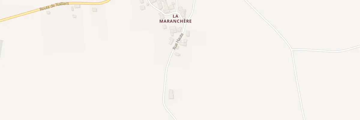 Plan du 5152 La Maranchere à Paizay-le-Sec