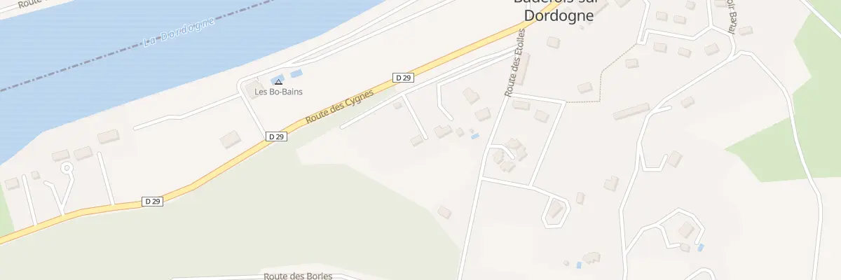 Plan du 73 Le Bourg Sud à Badefols-sur-Dordogne