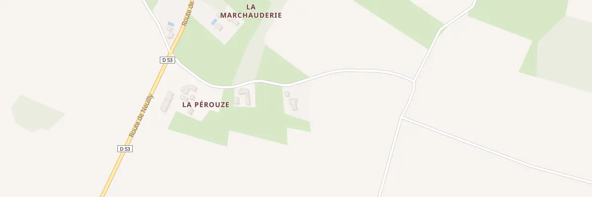 Plan du 20 Rte de Neuilly à Cussay