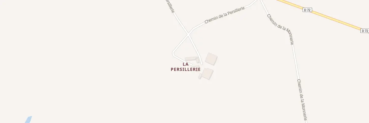 Plan du 1 Che de la Persillerie aux Hermites