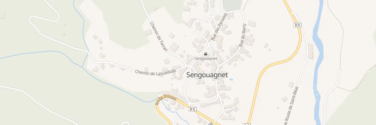 Plan du 62 Village à Sengouagnet