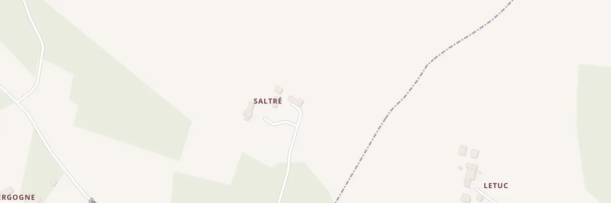 Plan du 225 Che du Saltré à Savignac-sur-Leyze