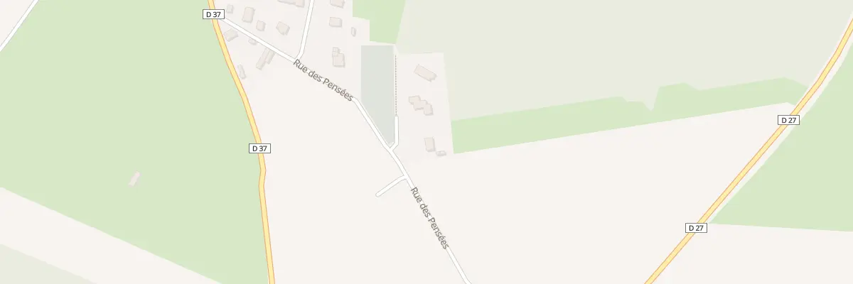 Plan du 255 Rue des Pensees à Étoutteville