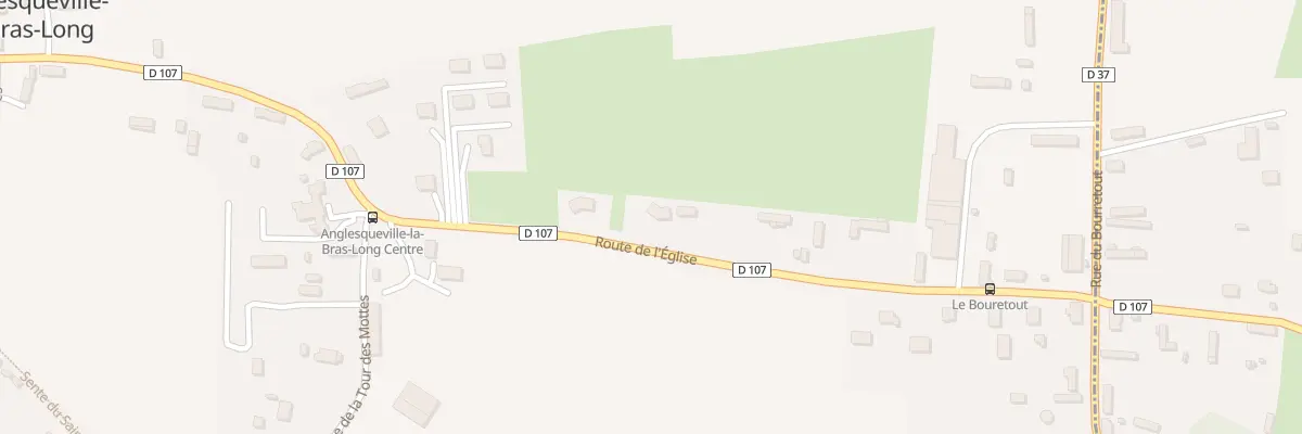 Plan du 101 Rte de l’Eglise à Anglesqueville-la-Bras-Long