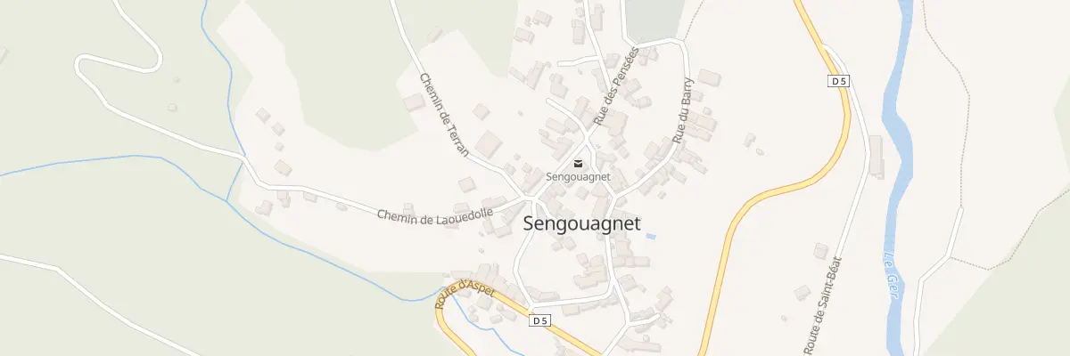 Plan du 61 Village à Sengouagnet