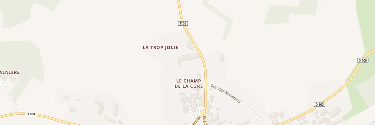 Plan du 12 Rue du Charron à Neuilly-le-Brignon