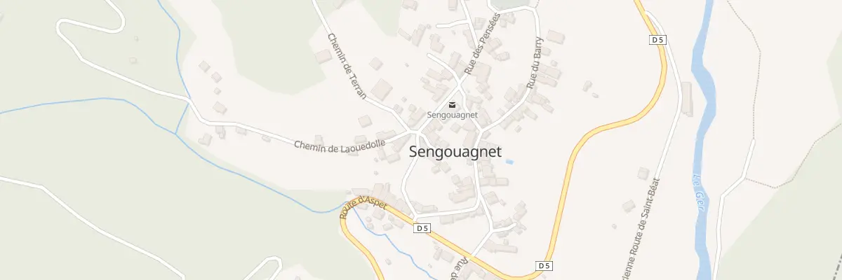 Plan du 71 Village à Sengouagnet