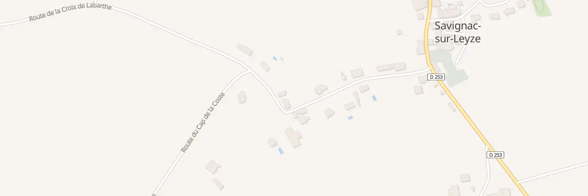Plan du 294 Rte de la Croix de Labarthe à Savignac-sur-Leyze