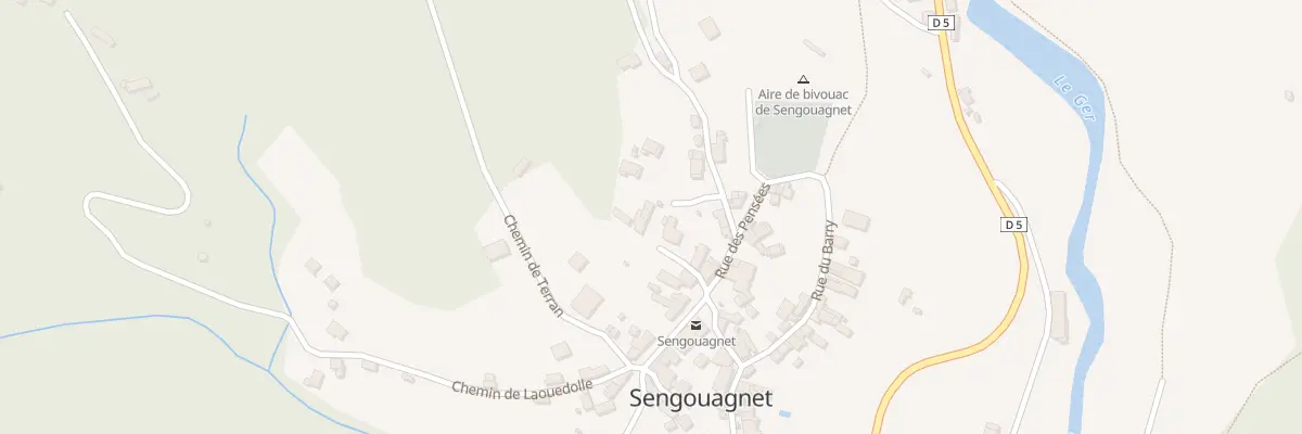 Plan du 45 Village à Sengouagnet