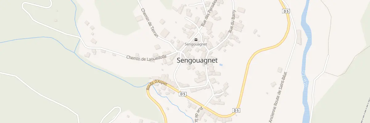 Plan du 73 Village à Sengouagnet