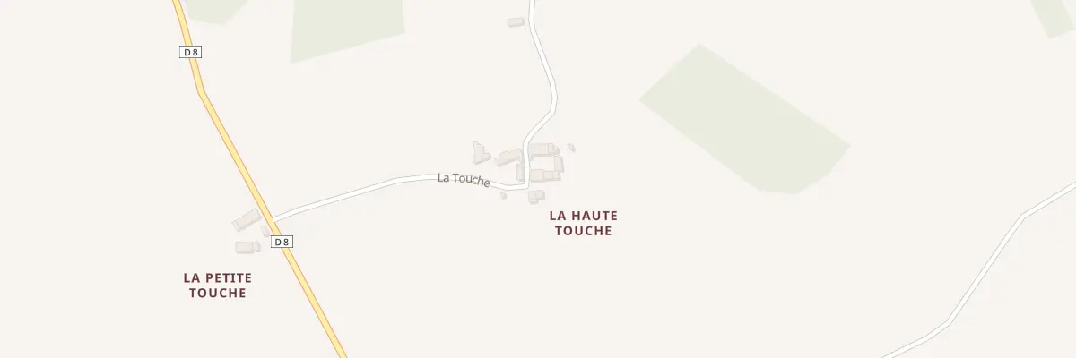 Plan du 2 La Haute Touche aux Hayes