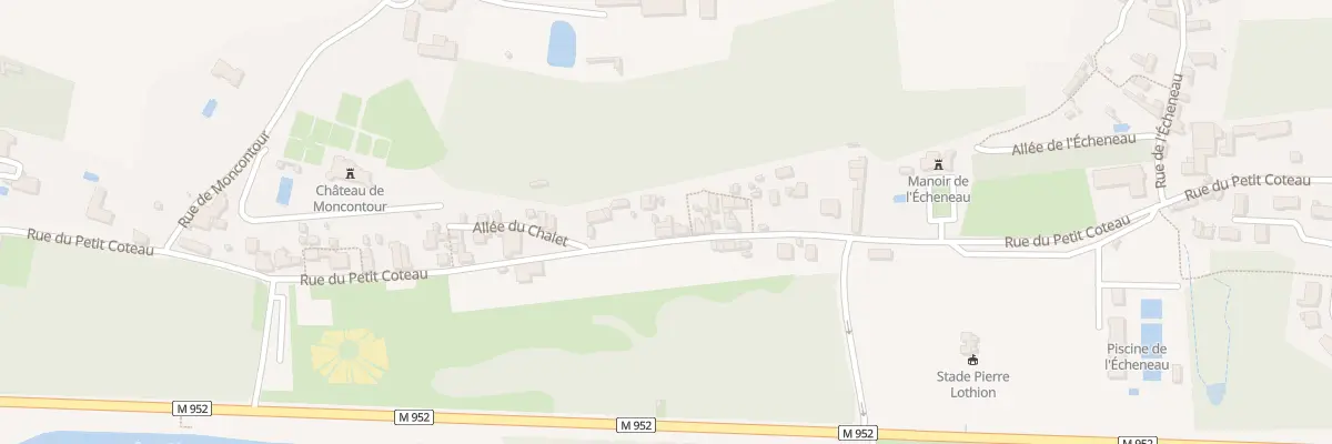 Plan du 39 Rue du Petit Coteau à Vouvray