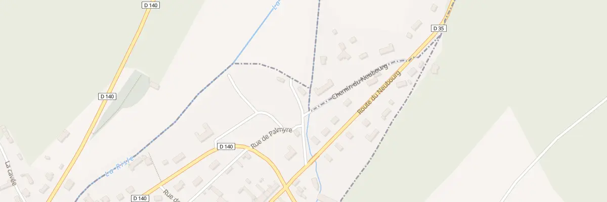 Plan du 2 Che des Plateaux à La Ferrière-sur-Risle