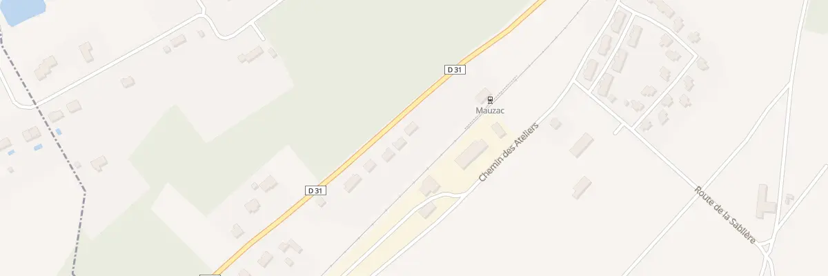 Plan du 285 Rte de la Gare à Mauzac-et-Grand-Castang