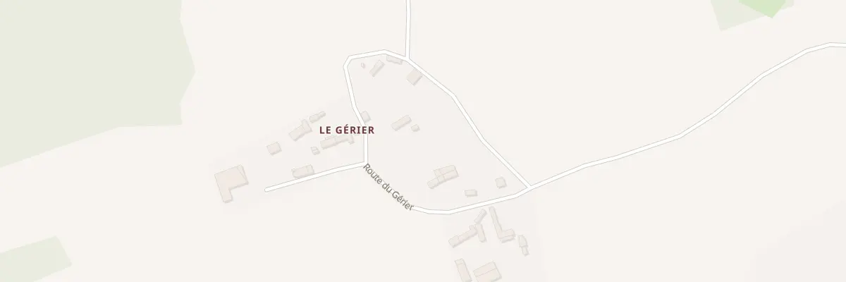 Plan du 2T Rte du Gerier à Bourth