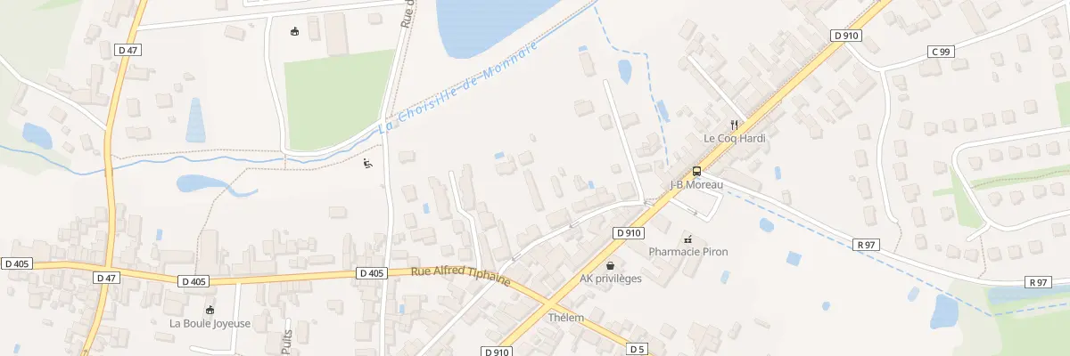 Plan du 9 Rue du Plat d’Etain à Monnaie