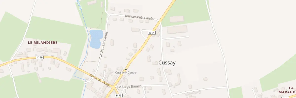 Plan du 27 Rue Armand Béranger à Cussay