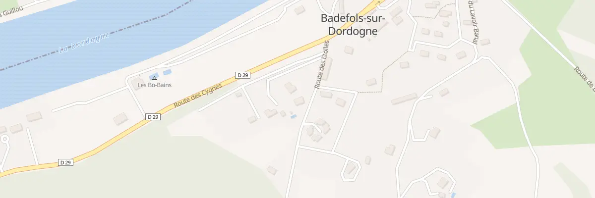 Plan du 4A Le Bourg Sud à Badefols-sur-Dordogne