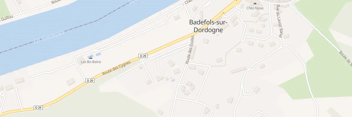 Plan du 4B Le Bourg Sud à Badefols-sur-Dordogne