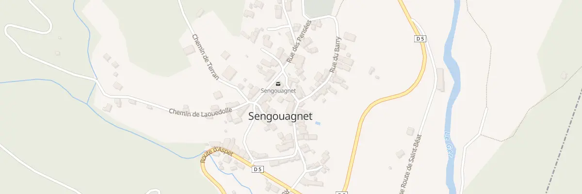 Plan du 40 Village à Sengouagnet