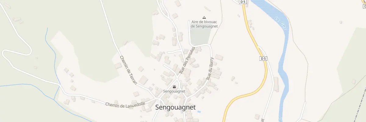 Plan du 50 Village à Sengouagnet