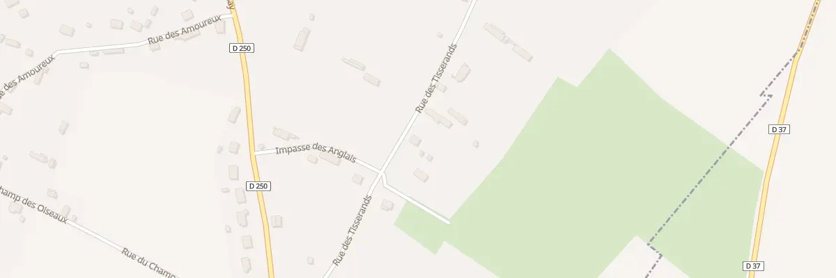 Plan du 2 Rue des Tisserands à Fultot