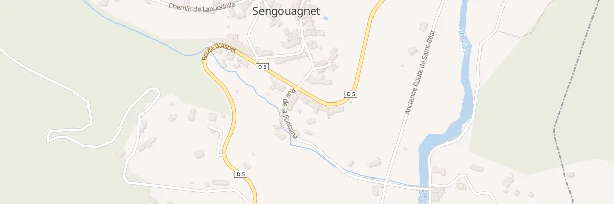 Plan du 231 Village à Sengouagnet