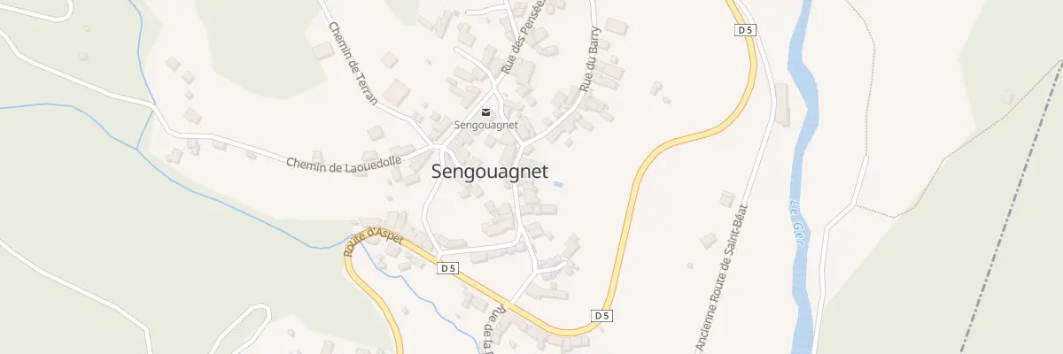 Plan du 100 Village à Sengouagnet