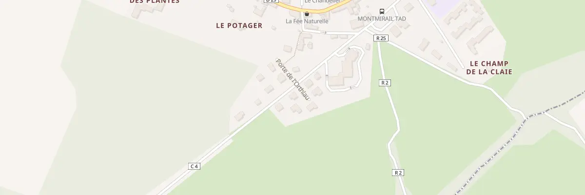 Plan du 17 Pte de L Orthiau à Montmirail
