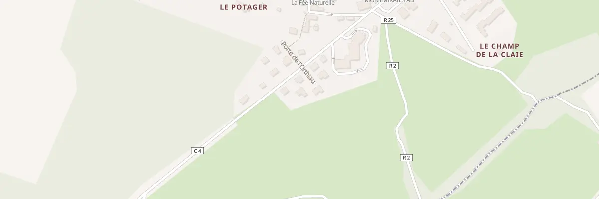 Plan du 15 Pte de L Orthiau à Montmirail
