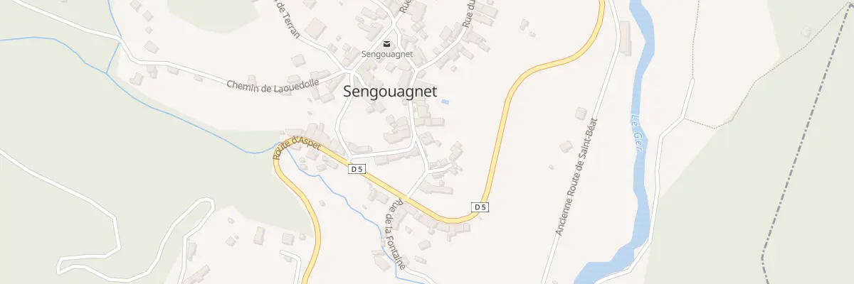 Plan du 104 Village à Sengouagnet