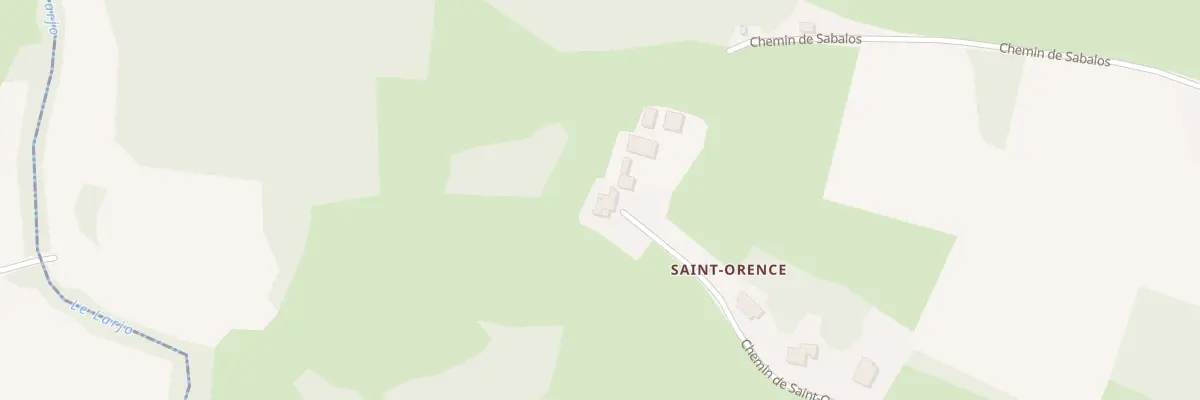 Plan du 552 Chem de Saint-orence à Anan
