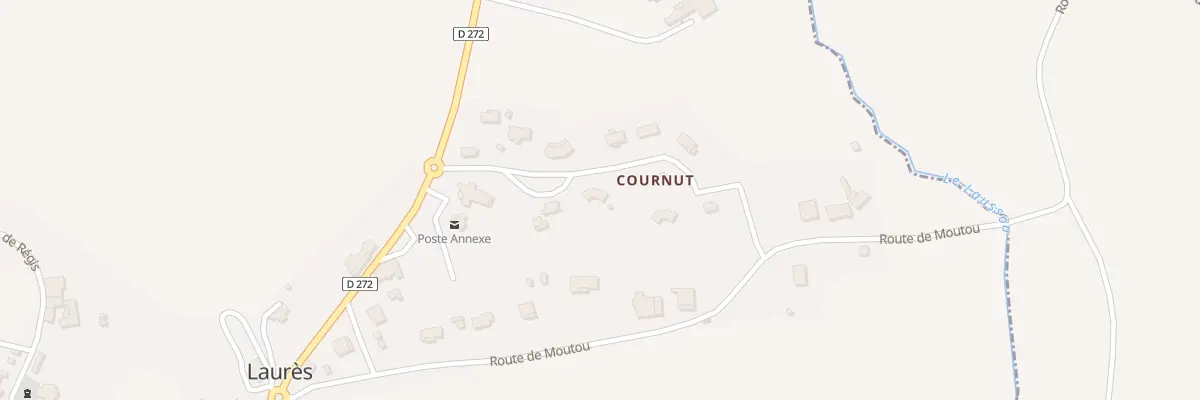 Plan du 154 Res du Laurès à Laussou