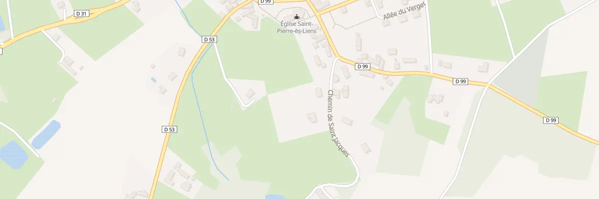 Plan du 3 Che de St Jacques à Cussay