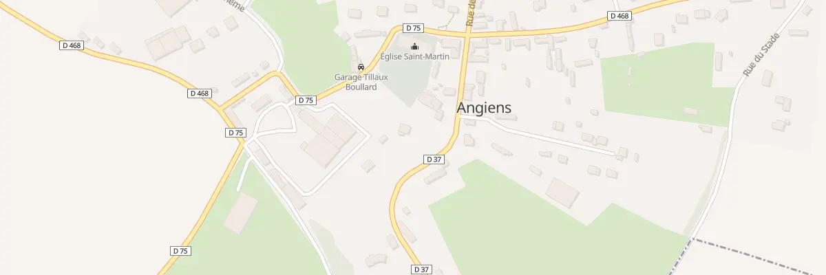 Plan du 681B Rue de la Mer à Angiens